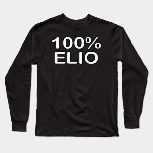 Elio name, wife birthday gifts from husband delivered tomorrow. Long Sleeve T-Shirt